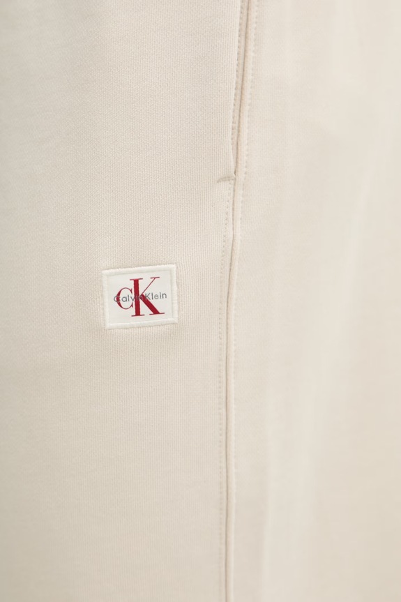 Calvin Klein Jeans férfi pamut rövidnadrág bézs LV04RF282G