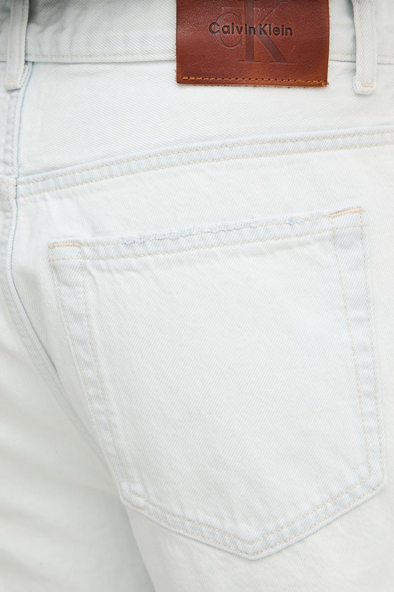 Calvin Klein Jeans šortky pánske rifľové modrá LV04RF731G