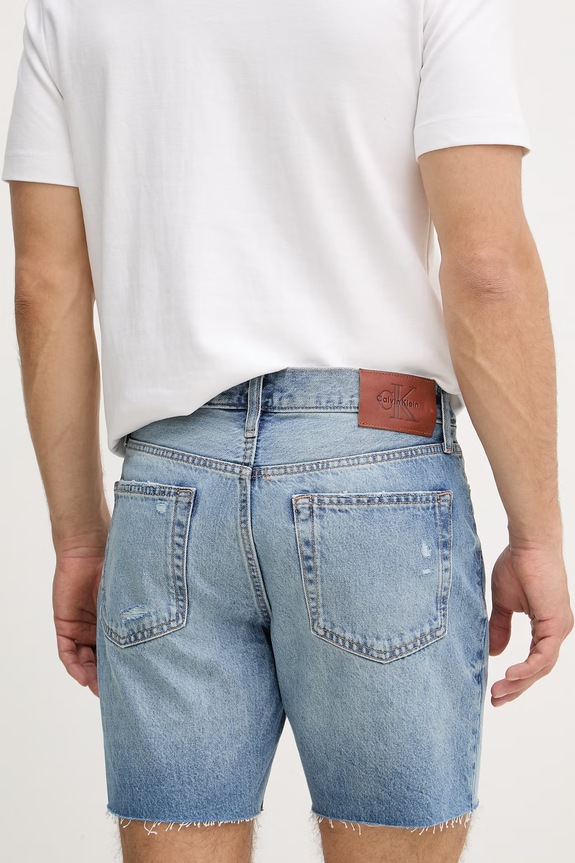 Oblečenie Calvin Klein Jeans šortky pánske LV04RF790G modrá