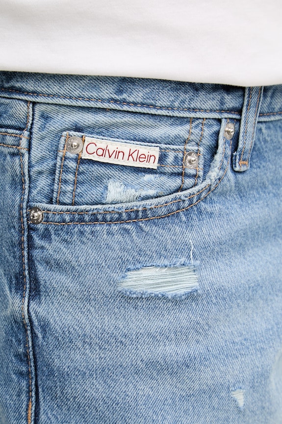 Calvin Klein Jeans šortky pánske modrá LV04RF790G