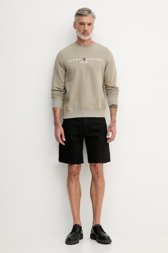 Calvin Klein Jeans šortky pánske rifľové LV04RF794G čierna SS26