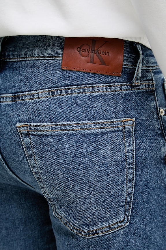Calvin Klein Jeans pantaloni scurți pentru bărbați, din denim albastru LV04RF922G