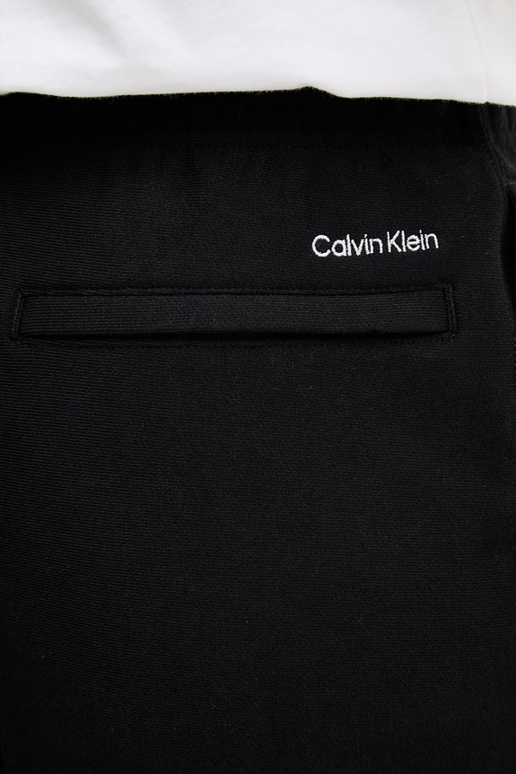 Calvin Klein Jeans szorty dresowe męskie z bawełną LV04RF275G czarny