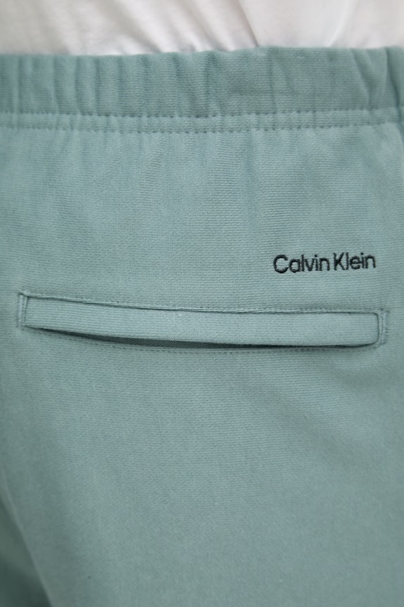 Calvin Klein Jeans teplákové šortky pánske LV04RF252G zelená