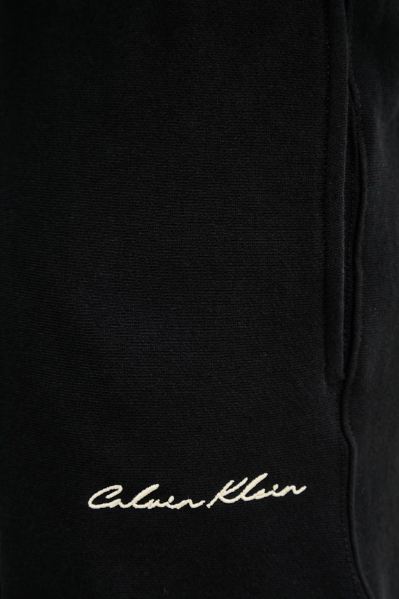 Calvin Klein Jeans teplákové šortky pánske čierna LV04RF252G