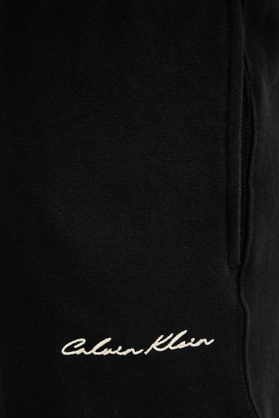 Calvin Klein Jeans teplákové šortky pánske čierna LV04RF252G