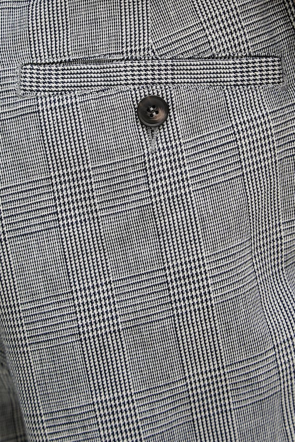 United Colors of Benetton kratke hlače muške s lanom 4YQSU901I mornarsko plava