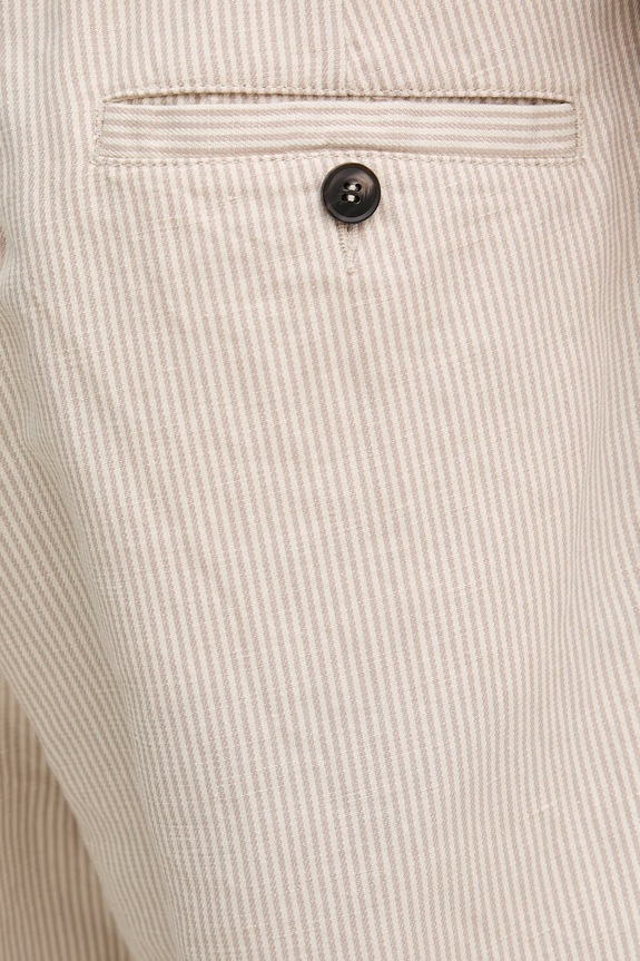 United Colors of Benetton σορτς Ανδρικά με λινό μπεζ 4YQSU901I