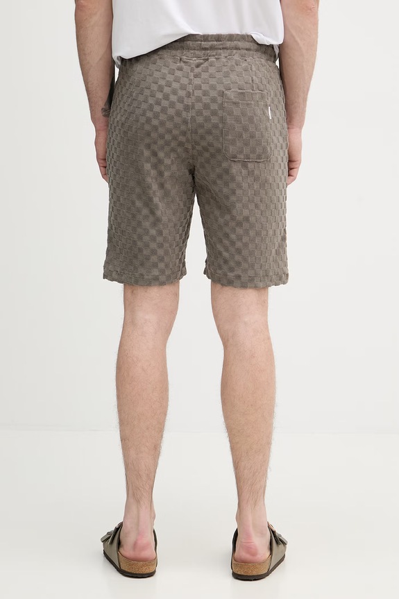 Îmbrăcăminte Lindbergh pantaloni scurți de trening pentru bărbați, cu bumbac 30.508083 bej