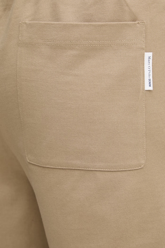 Marc O'Polo pantaloni scurți de trening pentru bărbați, din bumbac bej 5000008254