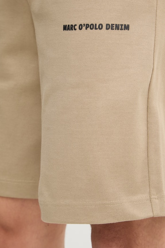 Marc O'Polo pantaloni scurți de trening pentru bărbați, din bumbac 5000008254 bej