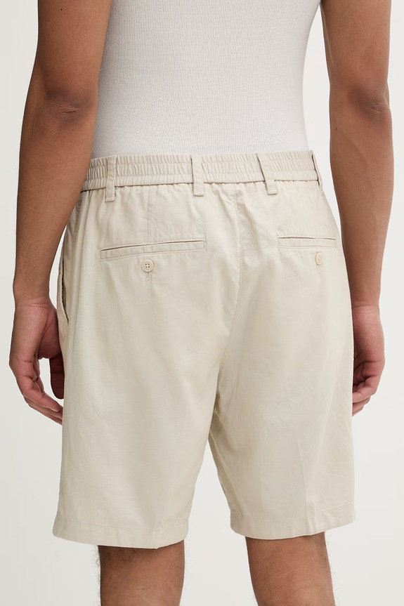 Îmbrăcăminte Marc O'Polo pantaloni scurți pentru femei, din bumbac 5000012809 bej