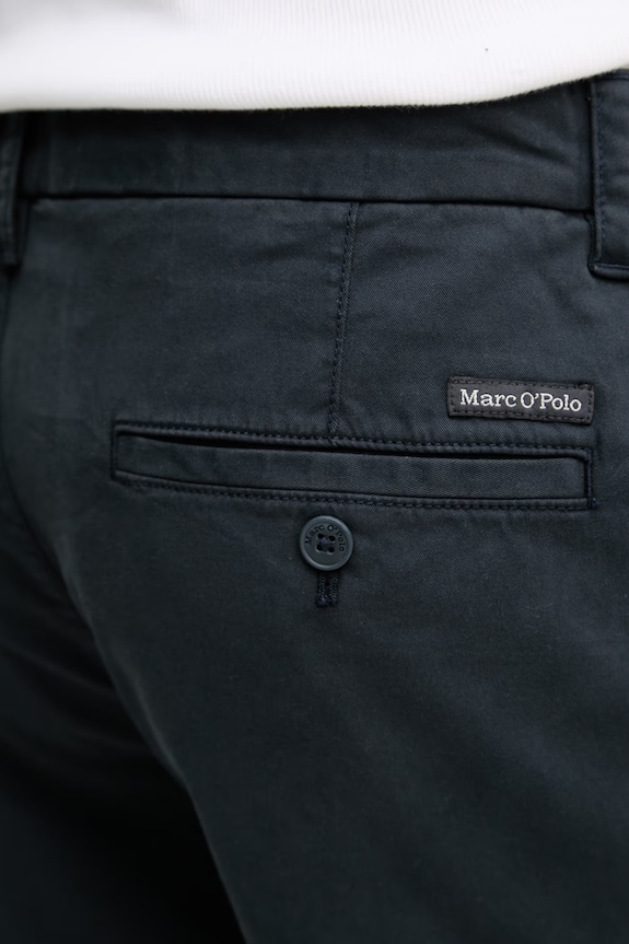 Marc O'Polo pantaloni scurți pentru bărbați, din bumbac cu elastan bleumarin 5000012812