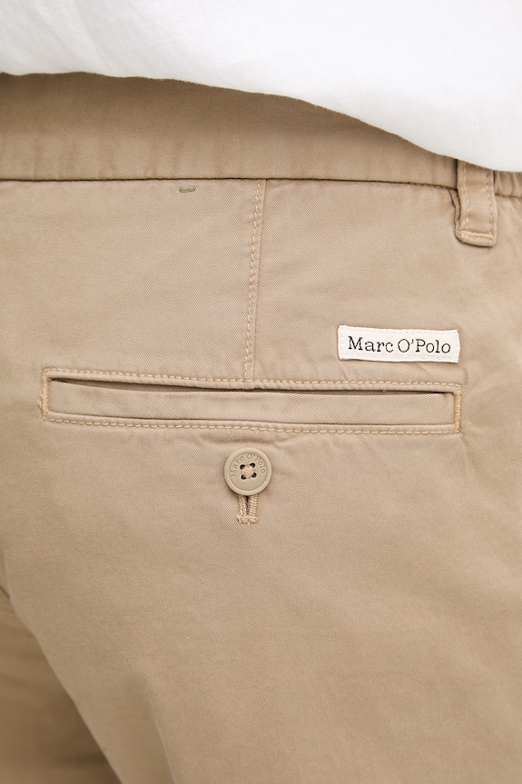 Marc O'Polo pantaloni scurți pentru bărbați, din bumbac cu elastan bej 5000012812