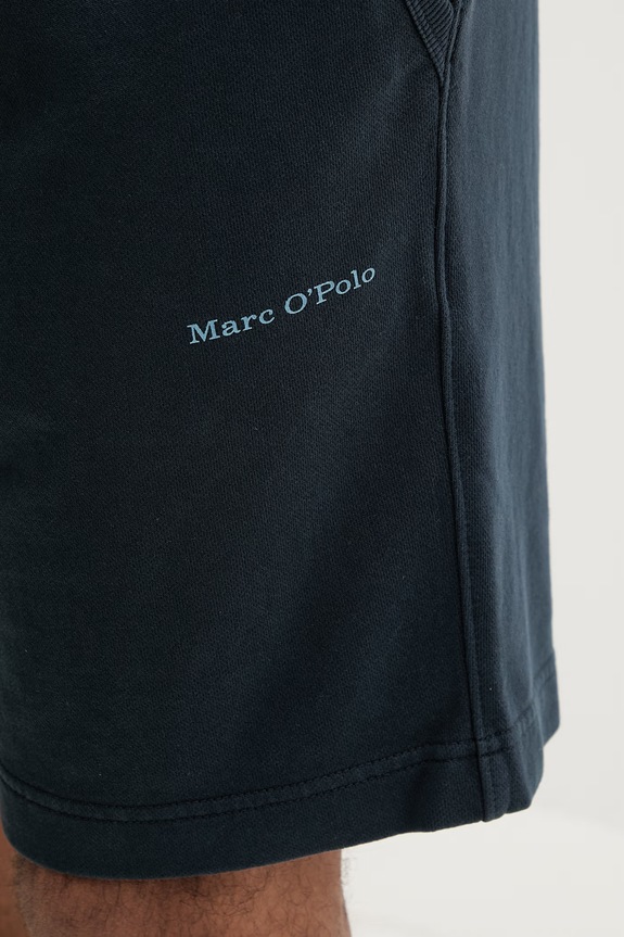 Marc O'Polo pantaloni scurți de trening pentru bărbați, din bumbac bleumarin 5000014804