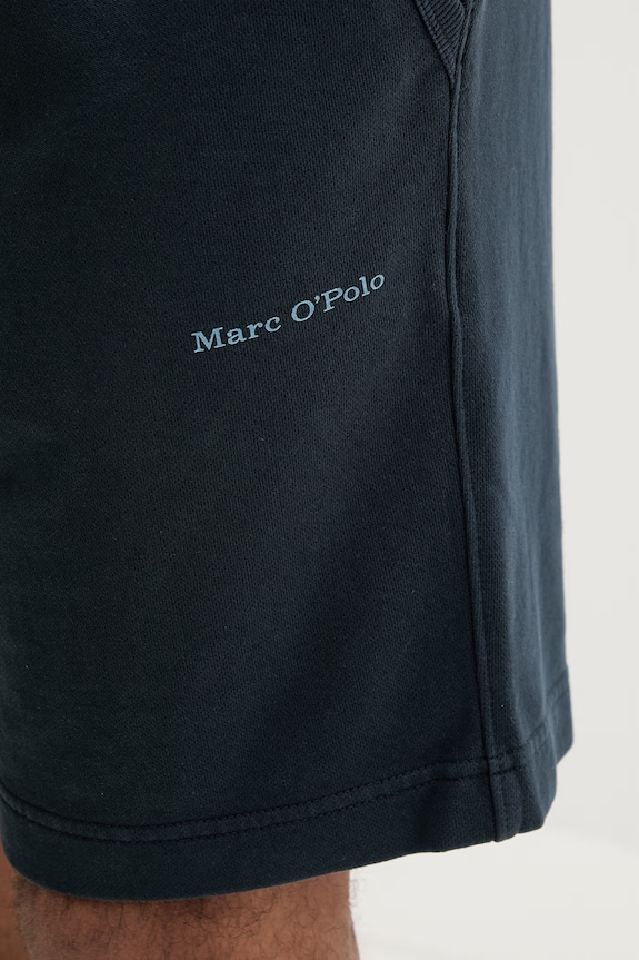 Marc O'Polo pantaloni scurți de trening pentru bărbați, din bumbac bleumarin 5000014804