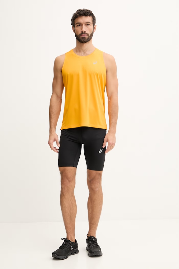 Asics pantaloncini da allenamento 2011D477 nero SS26