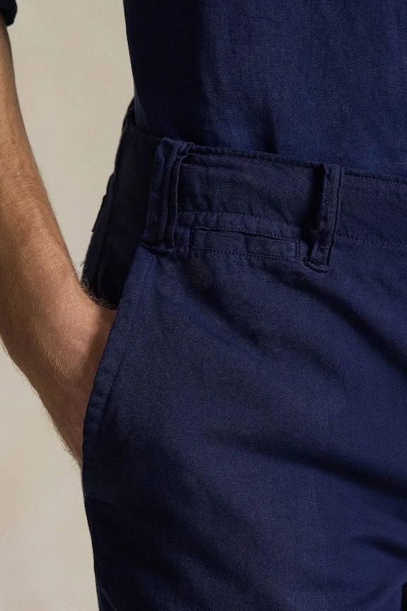 Polo Ralph Lauren pantaloni scurți cu in bleumarin 710741375