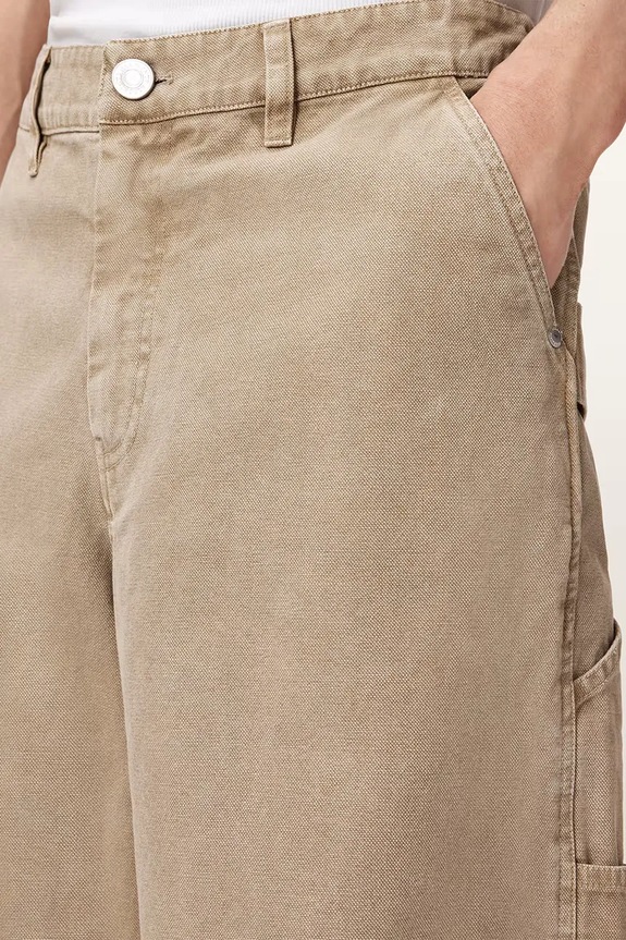 AllSaints šortky cargo pánske bavlnené JACKSON béžová M024TE
