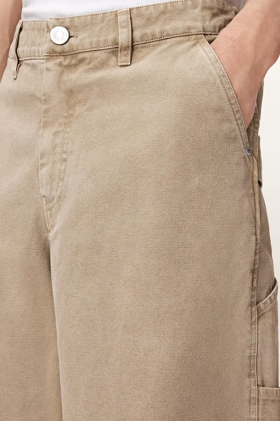 AllSaints šortky cargo pánske bavlnené JACKSON béžová M024TE