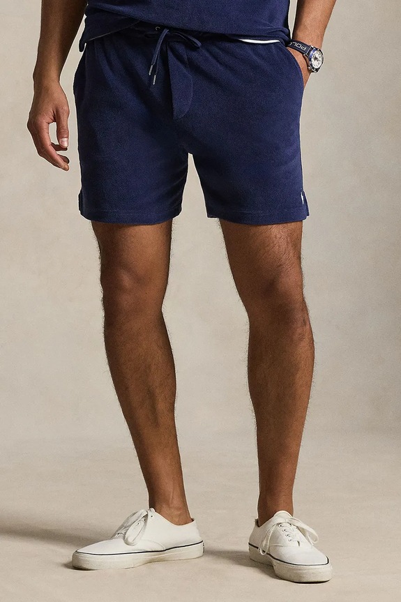 Polo Ralph Lauren szorty męskie bawełniane granatowy 710A12490