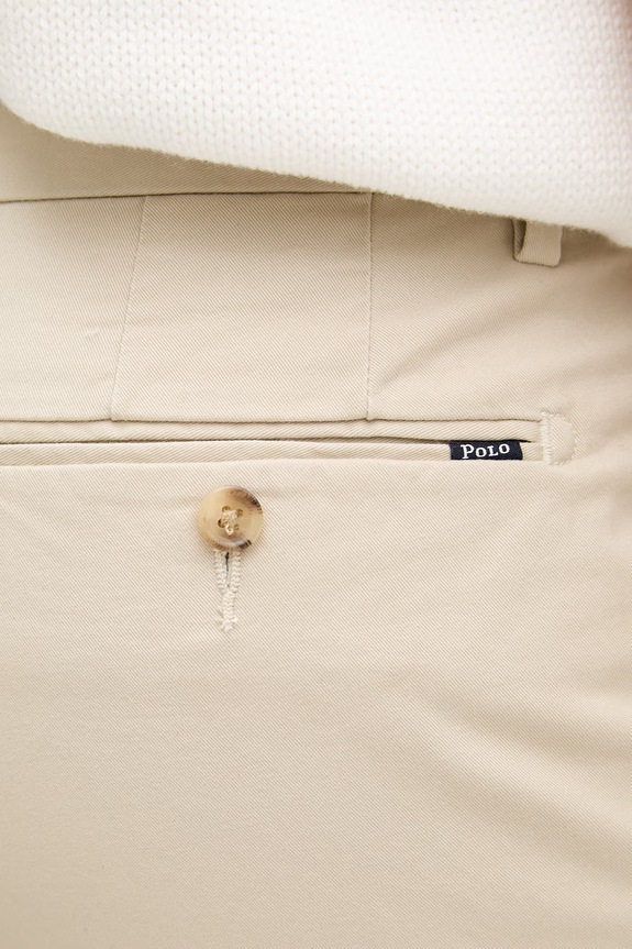 Polo Ralph Lauren pantaloncini chino da uomo in cotone beige 710P08194