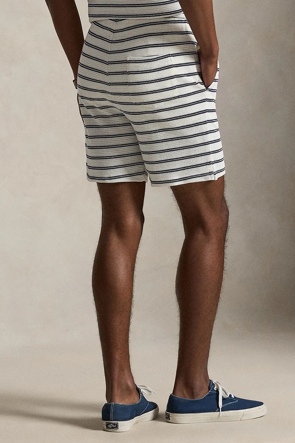 Polo Ralph Lauren szorty męskie bawełniane 710B14506 beżowy SS26