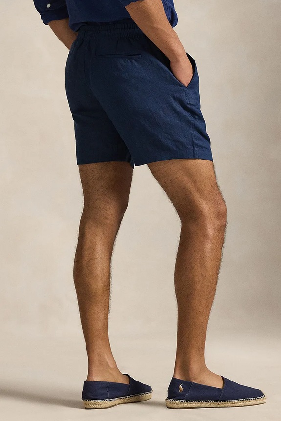 Polo Ralph Lauren szorty męskie bawełniane 710P08205 granatowy SS26