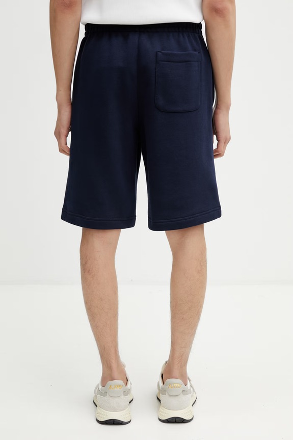 Îmbrăcăminte Lacoste Pantaloni scurți de trening din bumbac pentru bărbați GH1903 bleumarin
