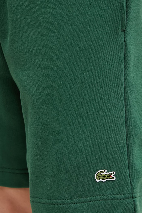 Lacoste sweat shorts cotton Men's green GH9860