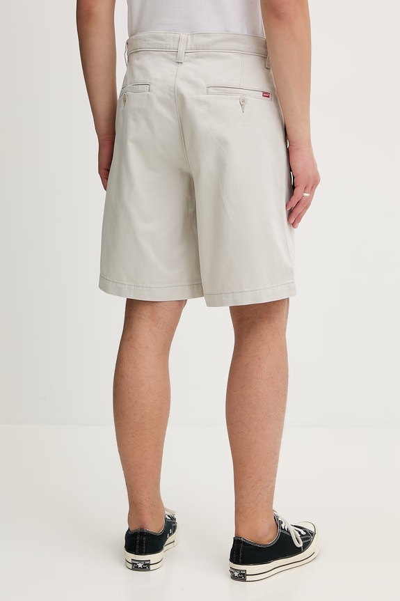 Abbigliamento Levi's pantaloncini in cotone BAGGY PLEATED 0057P grigio