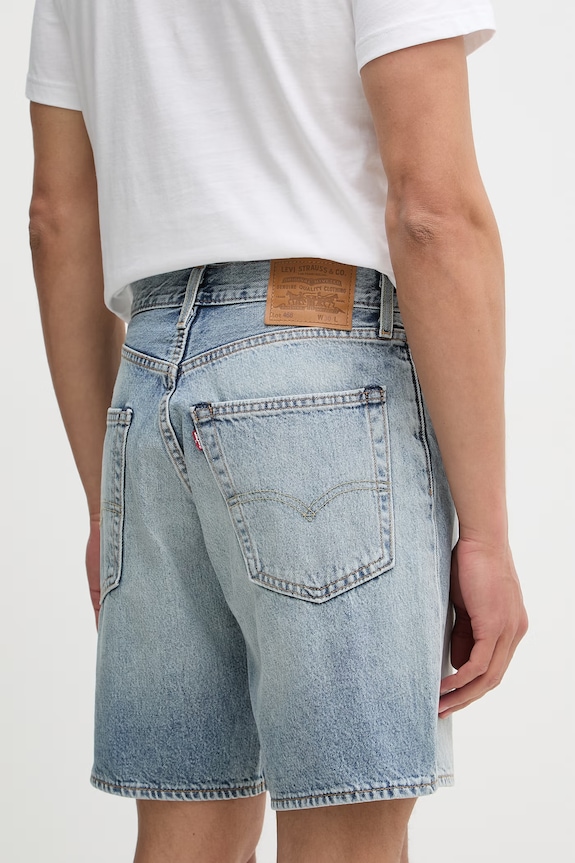 Дрехи Дънков къс панталон Levi's 468 LOOSE A8461.0039 син