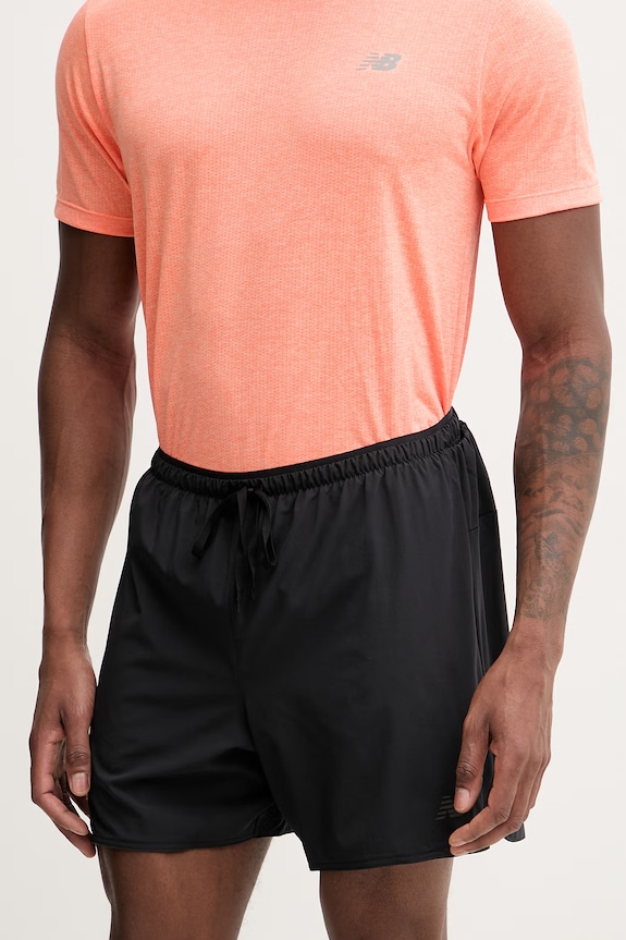New Balance pantaloni scurți 2 în 1 bărbați negru MB6180TABK