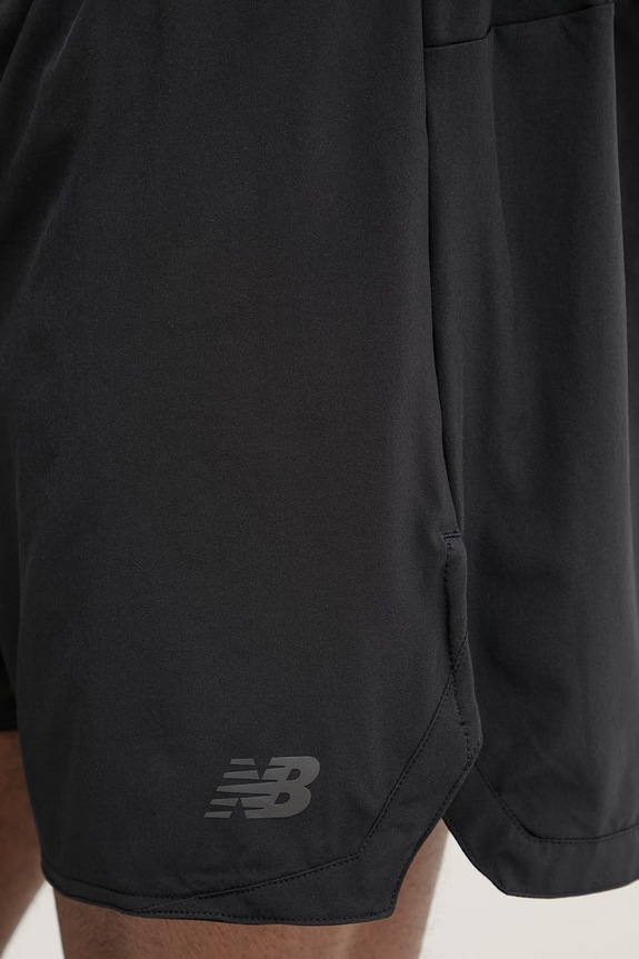 Îmbrăcăminte New Balance pantaloni scurți 2 în 1 bărbați MB6180TABK negru