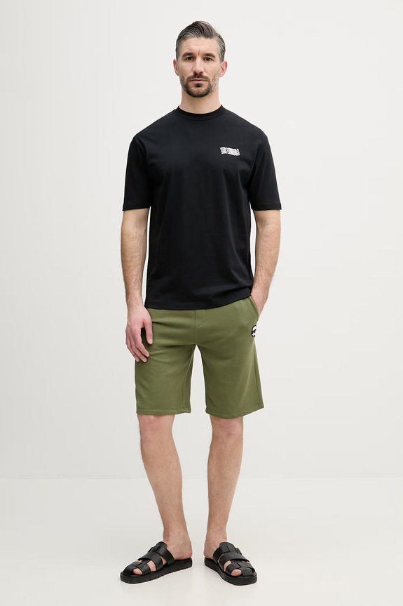 Karl Lagerfeld rövidnadrág férfi 562900.705019 zöld SS26