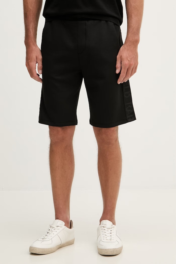 Karl Lagerfeld szorty z elastanem czarny 562901.705020