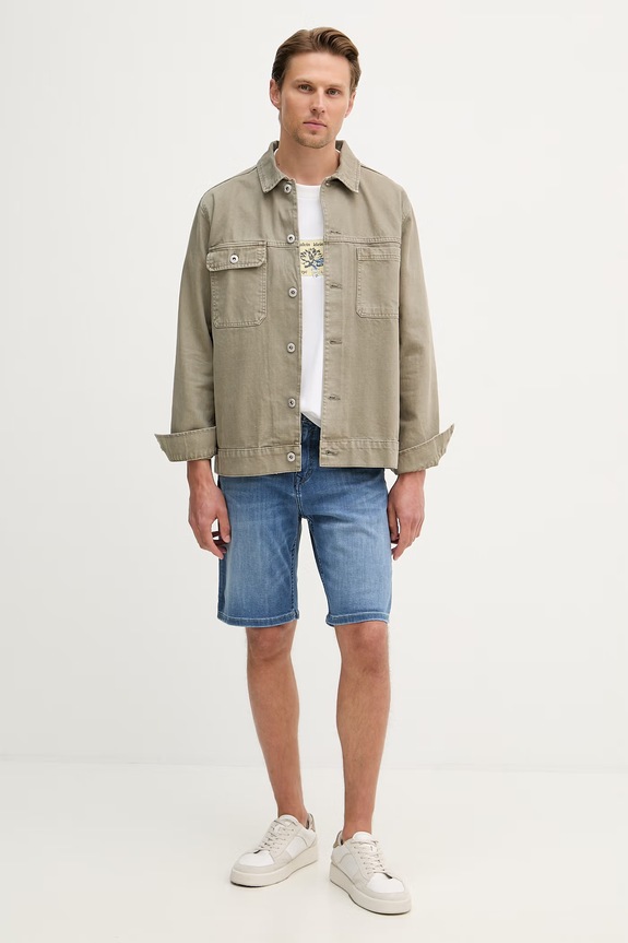 Karl Lagerfeld šortky pánske rifľové KL-SCOT 562843.265590 modrá SS26