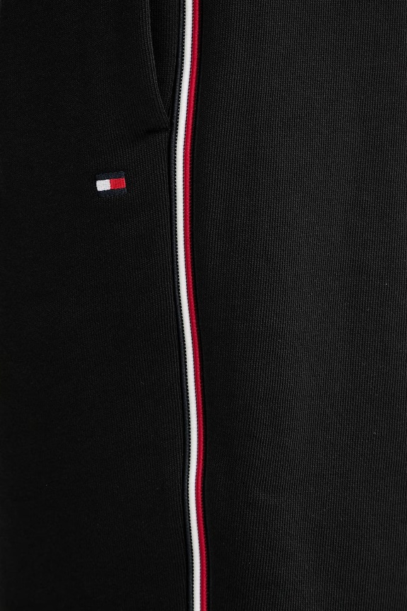 Tommy Hilfiger pantaloni scurți de trening bărbătești din bumbac negru MW0MW42883