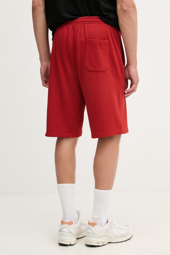 Odzież Tommy Hilfiger szorty dresowe męskie z bawełną UM0UM03914 czerwony