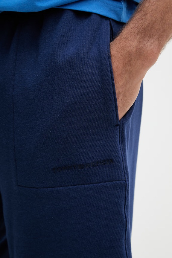 Tommy Hilfiger sportske kratke hlače za muškarce s pamukom mornarsko plava UM0UM03914