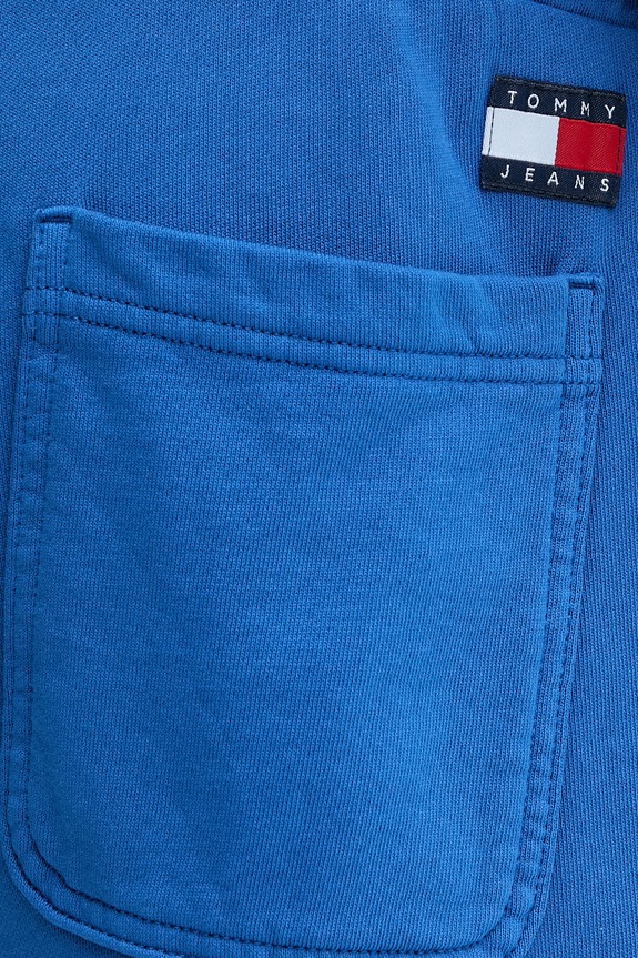 Tommy Jeans szorty dresowe męskie bawełniane niebieski DM0DM22696
