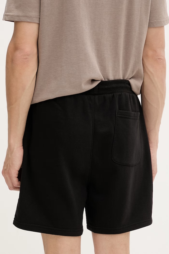 Odzież Tommy Jeans szorty dresowe męskie z bawełną DM0DM22697 czarny