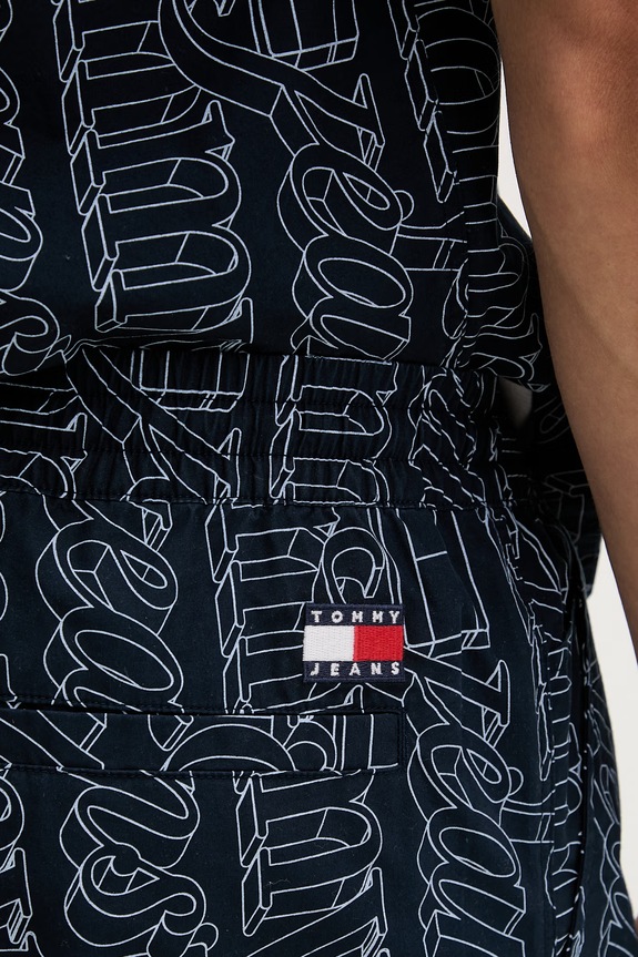 Tommy Jeans szorty męskie bawełniane granatowy DM0DM22829