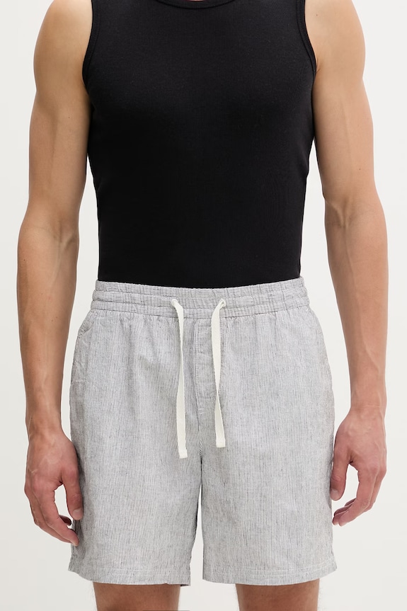 Tommy Jeans szorty męskie bawełniane z elastanem niebieski DM0DM22852