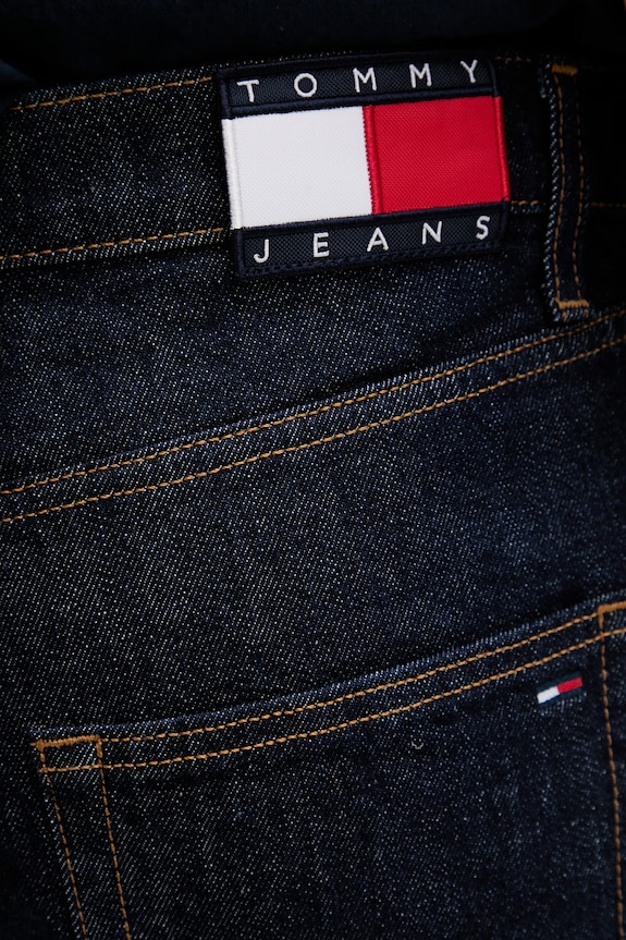 Tommy Jeans szorty męskie jeansowe granatowy DM0DM22974