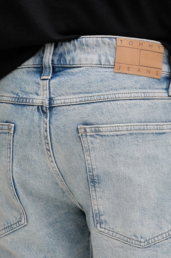 Tommy Jeans férfi rövidnadrág pamut elasztánnal kék DM0DM22978
