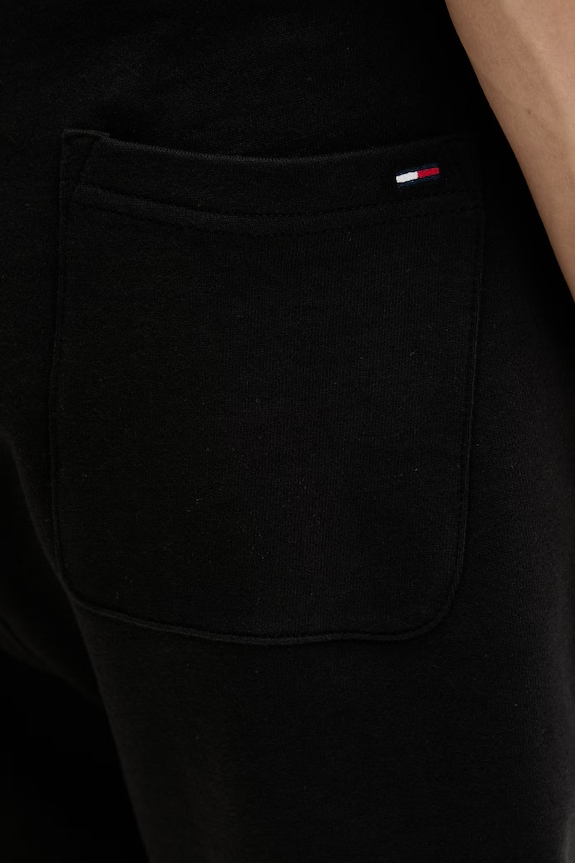 Tommy Jeans pantaloncini da tuta da uomo in cotone DM0DM23017 nero