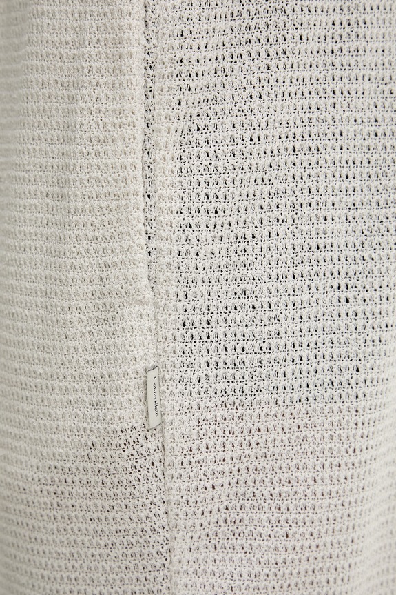 Calvin Klein šortky pánske s viskózou béžová LV00NM2987