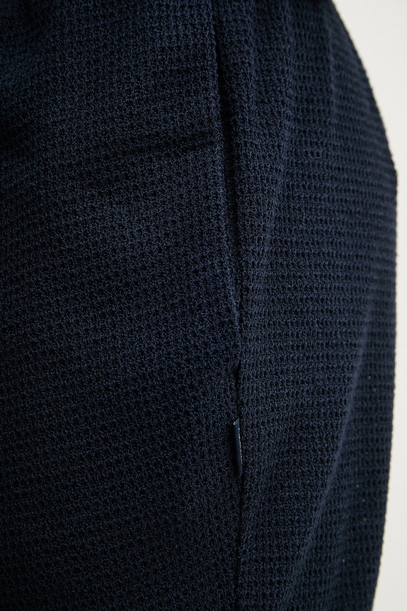 Calvin Klein šortky pánske s viskózou LV00NM2987 tmavomodrá