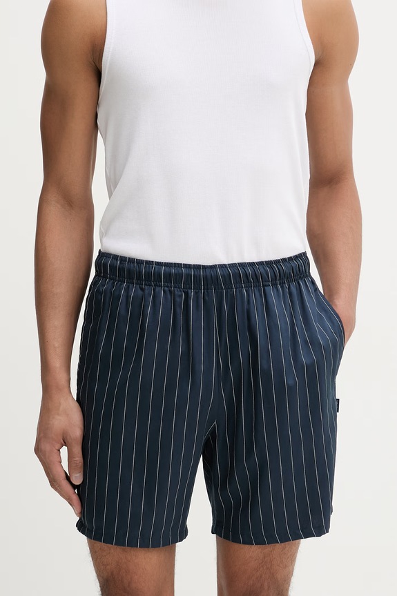 Calvin Klein Šortky pánske s modalom tmavomodrá LV00NM2992